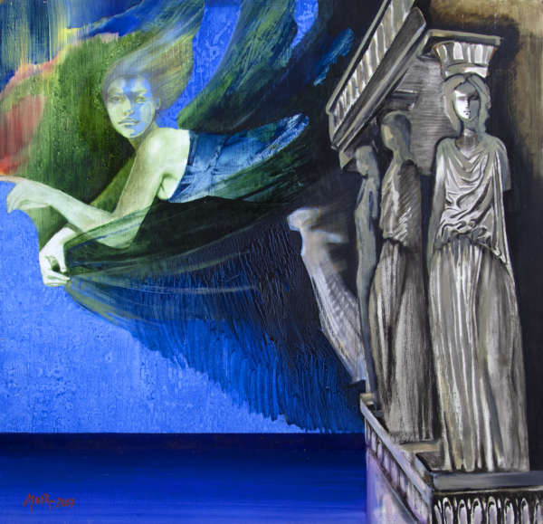 Nike invites the Caryatides to fly - Print